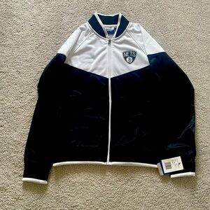 Brooklyn Nets Woman’s Rhinestone Zip Up Jacket